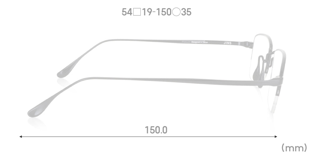 JINS SABAE IPPITSU HALF RIM - Image 11