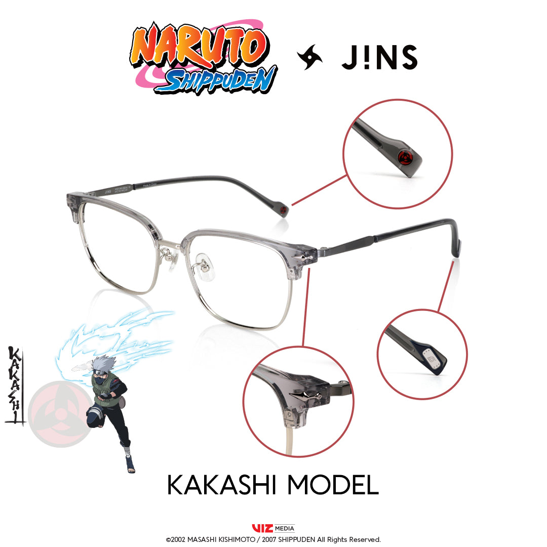 JINS x NARUTO KAKASHI Model Gray - Image 3