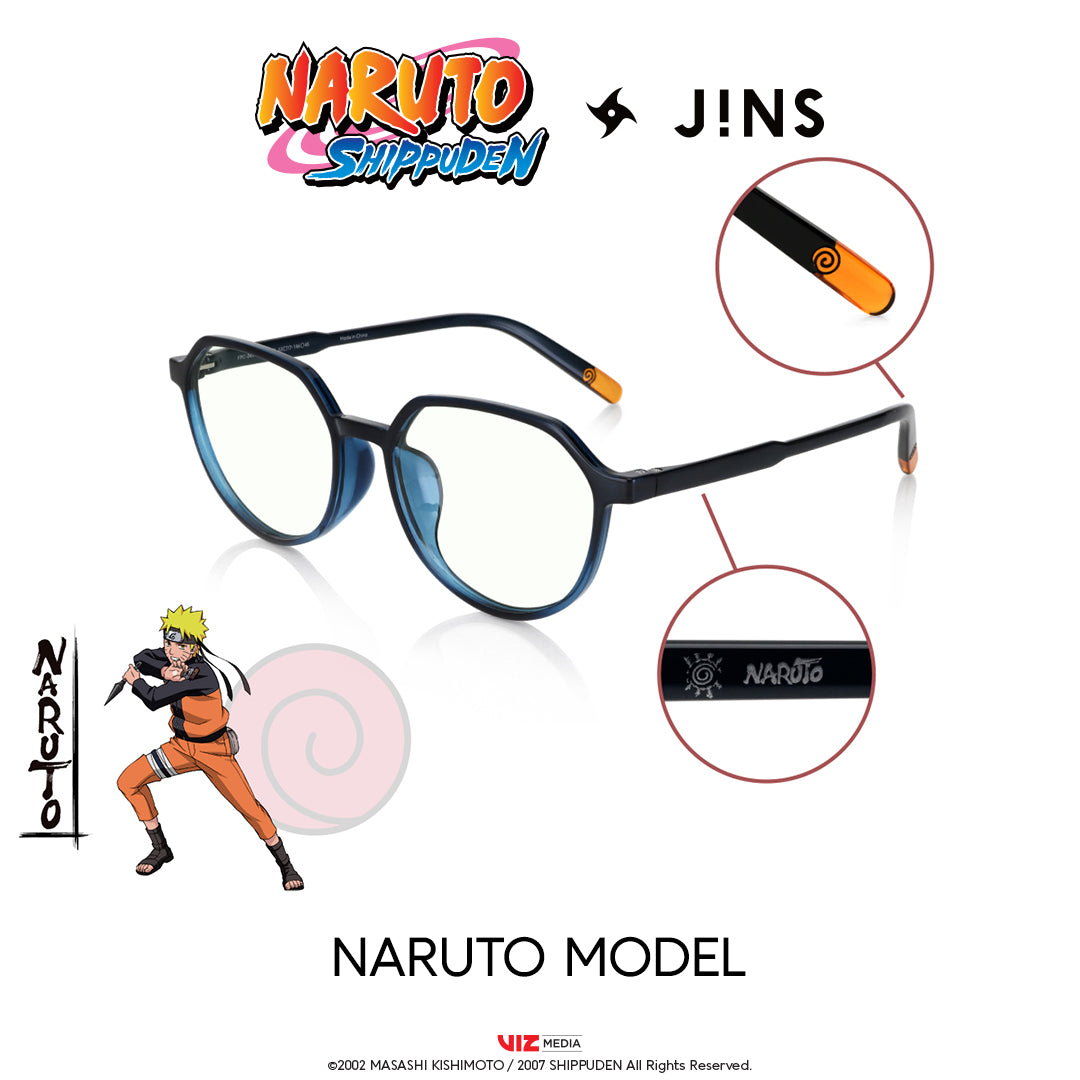 JINS x NARUTO NARUTO Model2 Blue - Image 3
