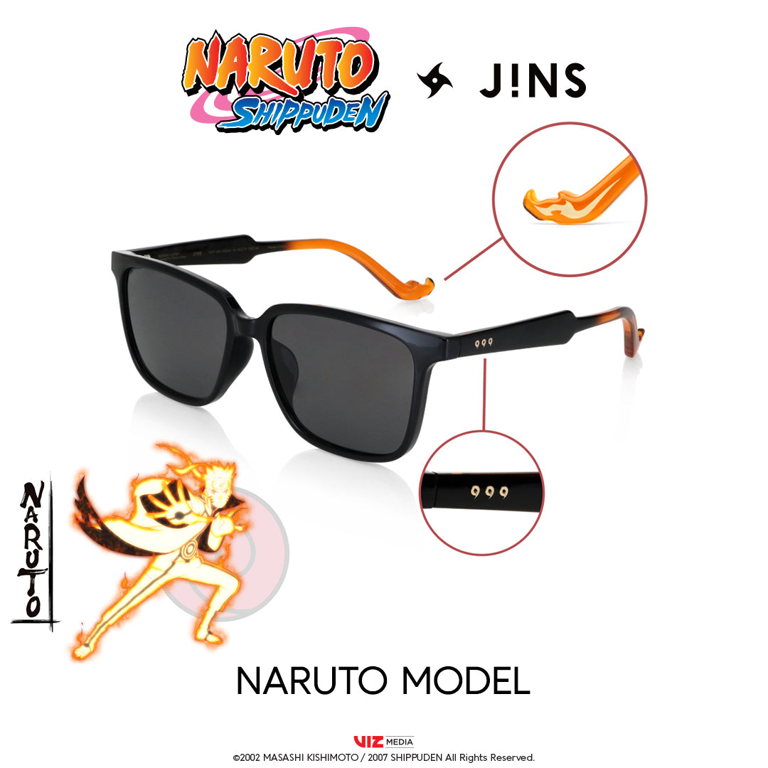 JINS x NARUTO NARUTO SG Model Black - Image 3