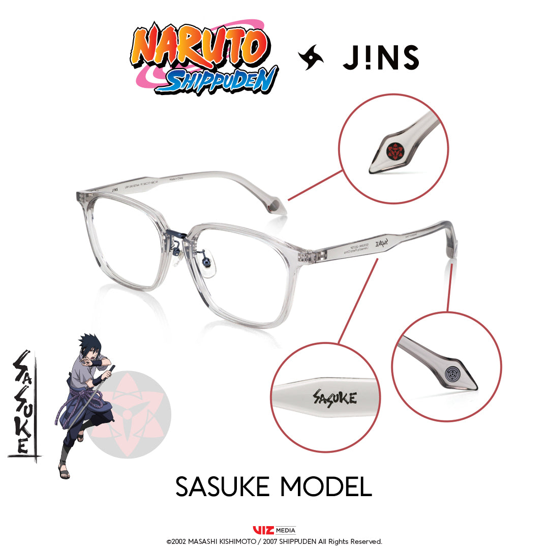 JINS x NARUTO SASUKE Model Gray - Image 3
